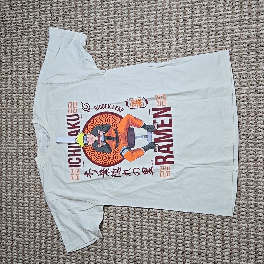 Naruto Shippuden Collection Large 42 / 44 Ichiraku Ramen Anime Tee Shirt Top